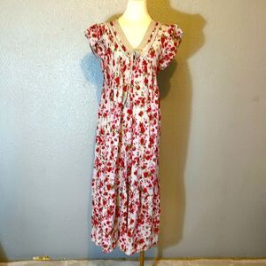 Nina Murati made in Italy women’s floral cotton dress size 6